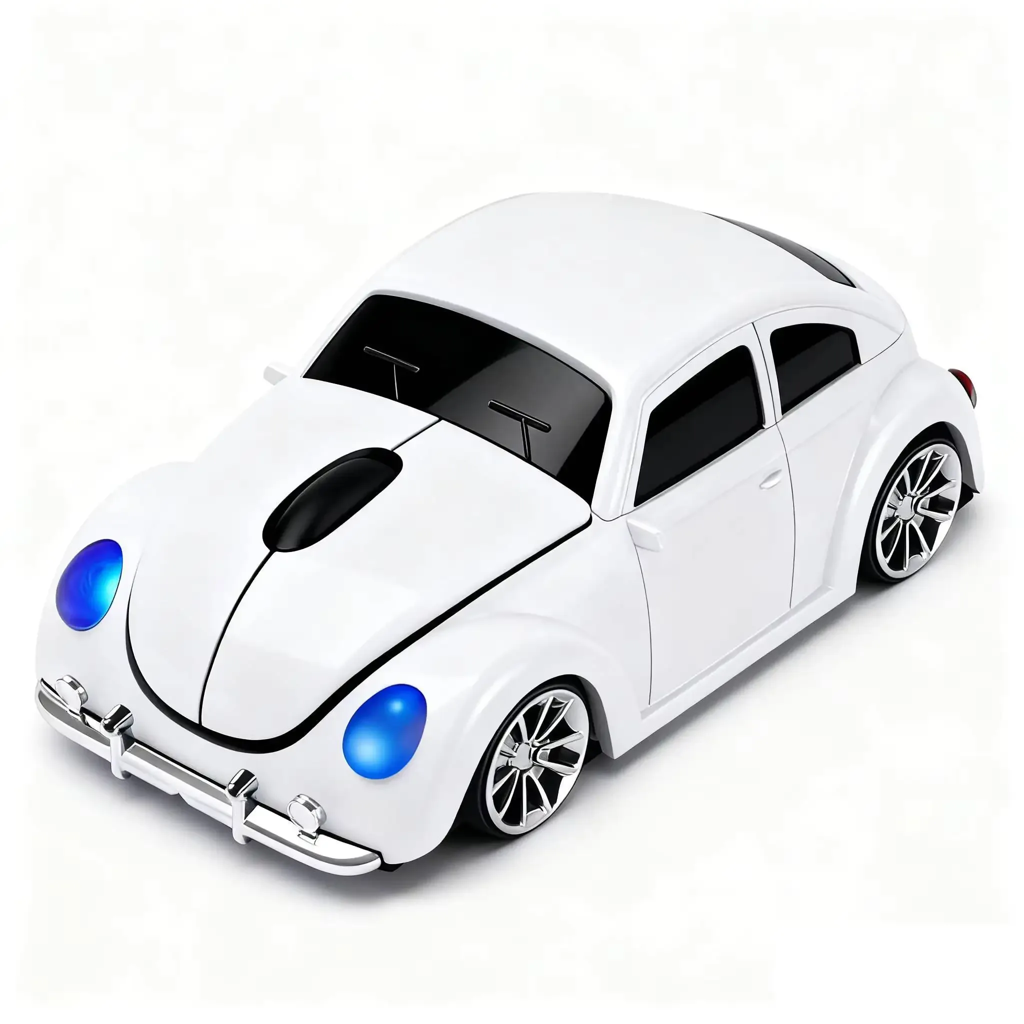 Souris optique sans fil en forme de voiture, ergonomique et silencieuse slide 35