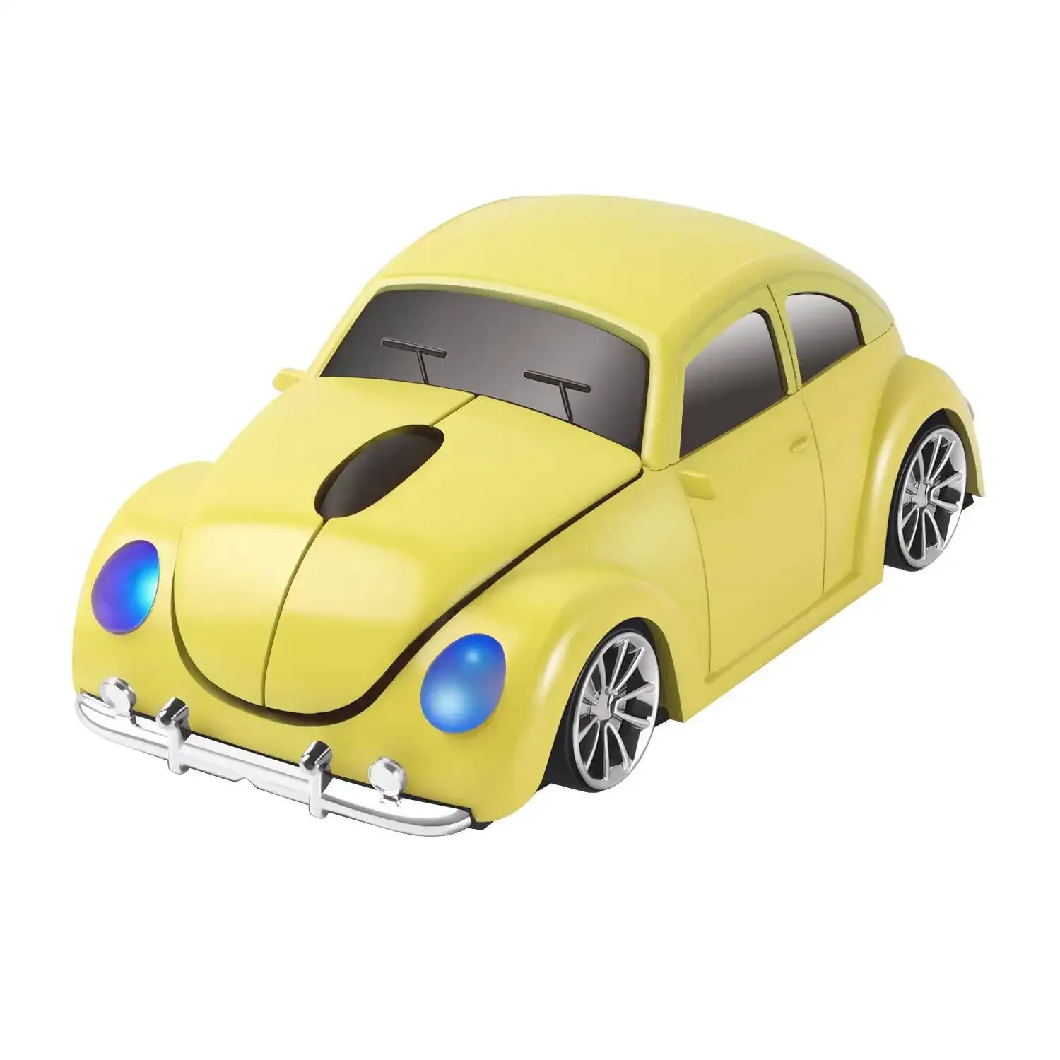 Souris optique sans fil en forme de voiture, ergonomique et silencieuse slide 36