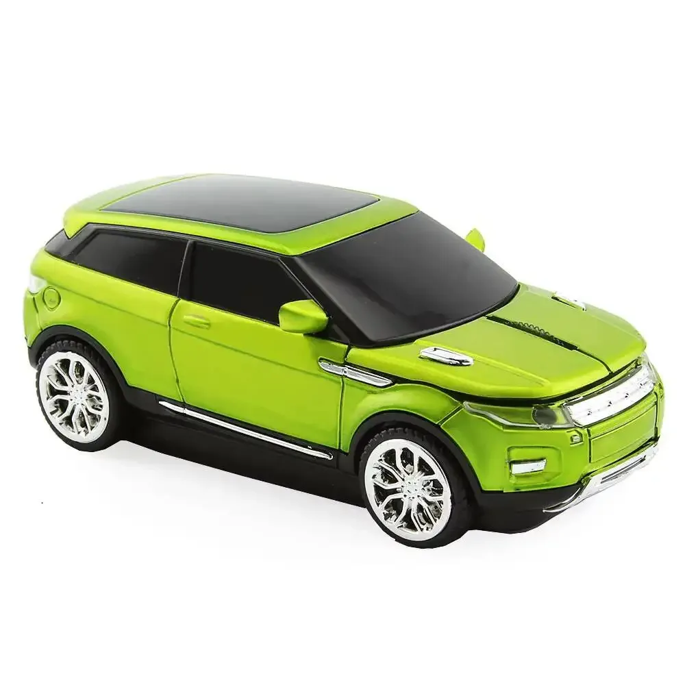 Souris optique sans fil en forme de voiture, ergonomique et silencieuse slide 32