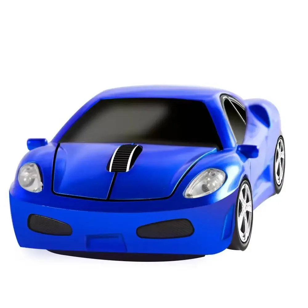 Souris optique sans fil en forme de voiture, ergonomique et silencieuse slide 42