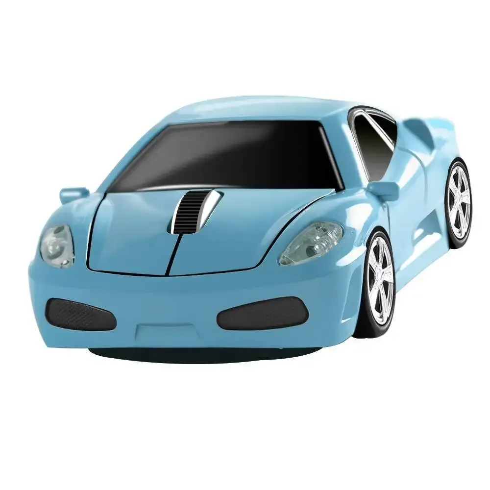Souris optique sans fil en forme de voiture, ergonomique et silencieuse slide 37