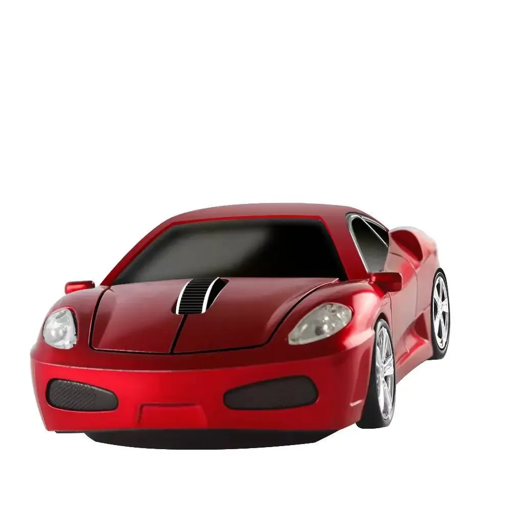 Souris optique sans fil en forme de voiture, ergonomique et silencieuse slide 38