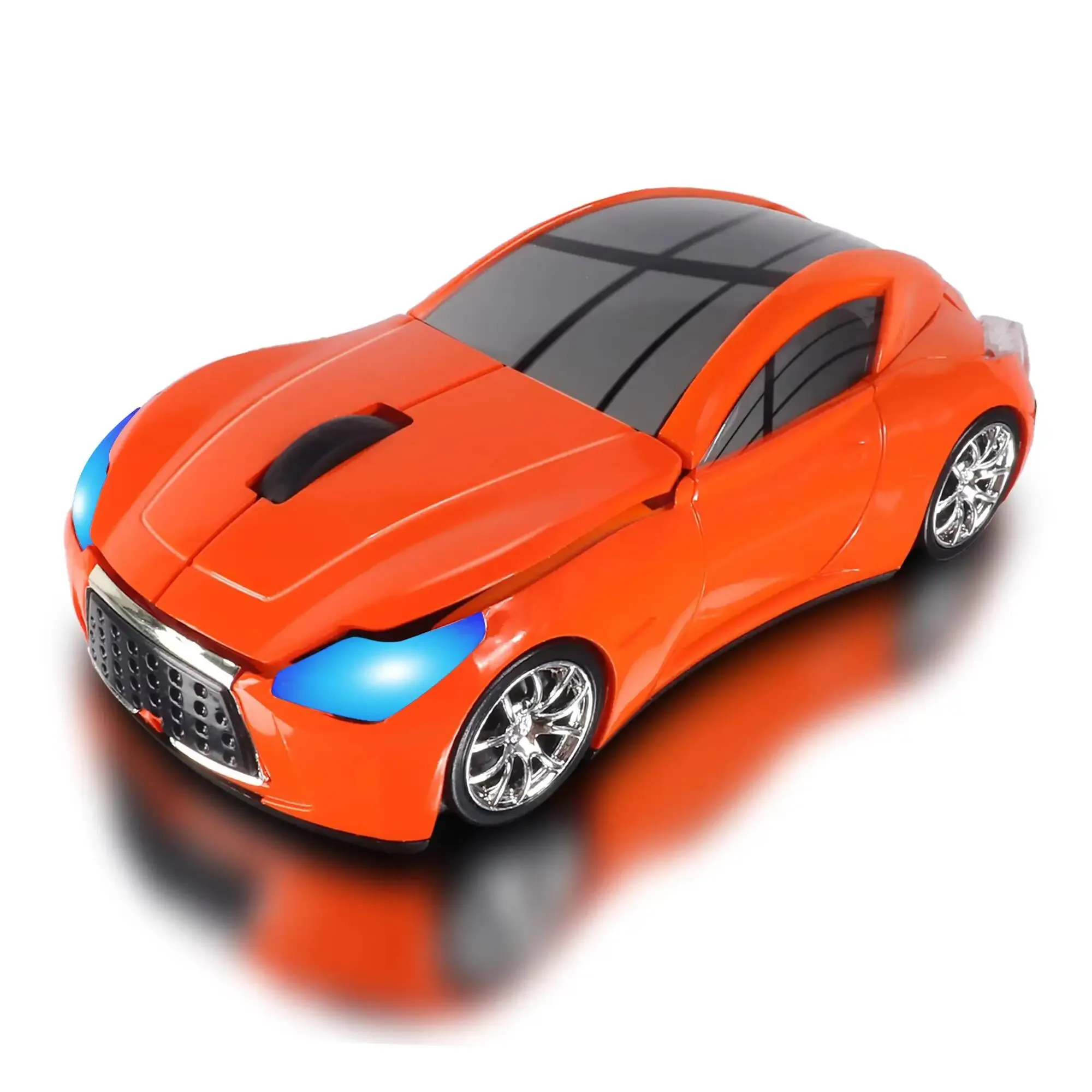Souris optique sans fil en forme de voiture, ergonomique et silencieuse slide 45