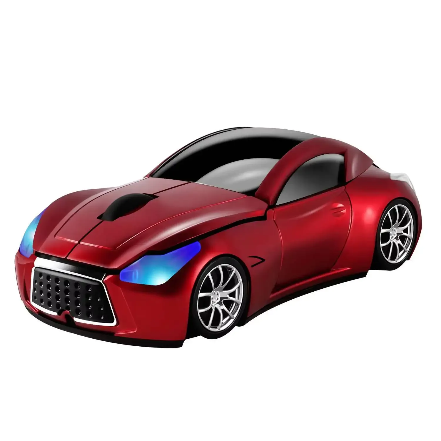 Souris optique sans fil en forme de voiture, ergonomique et silencieuse slide 13