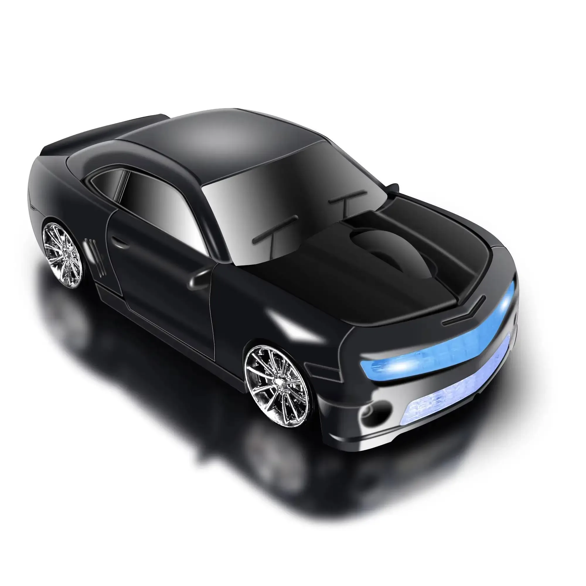 Souris optique sans fil en forme de voiture, ergonomique et silencieuse slide 17