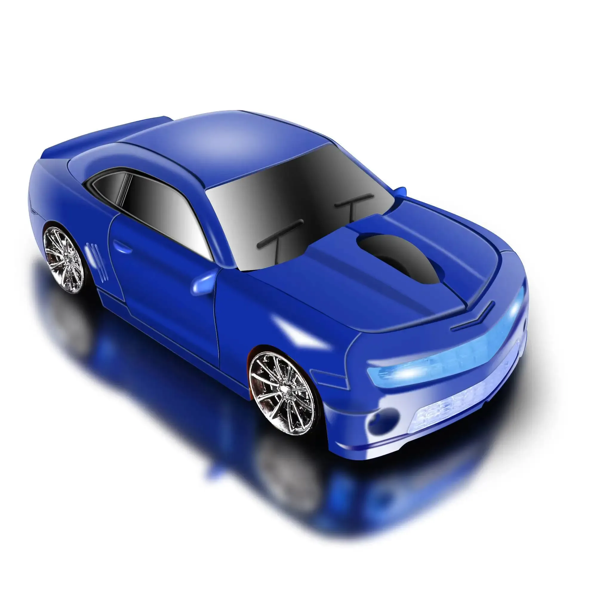 Souris optique sans fil en forme de voiture, ergonomique et silencieuse slide 18