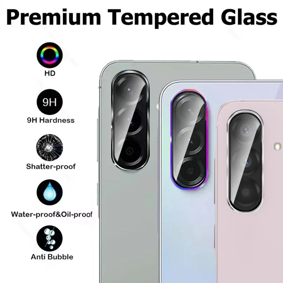 Protection d'objectif en verre trempé et métal pour Samsung Galaxy A56 / A36 / A26 / A17 slide 2