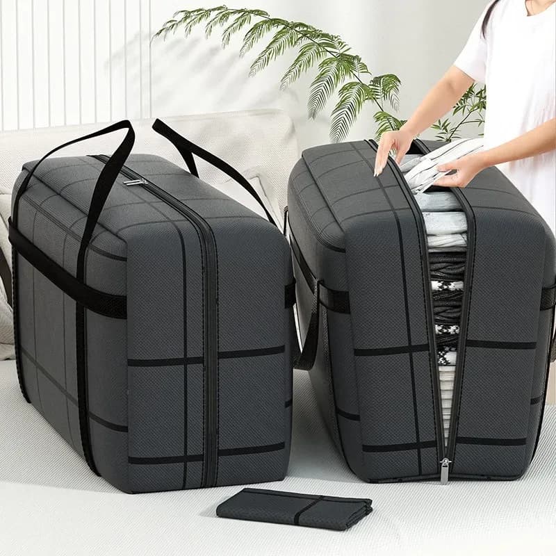 Sac de rangement robuste et imperméable pour vêtements et literie - Image 1