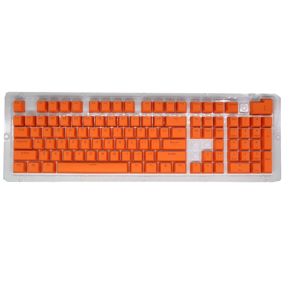 Set de 104 touches de remplacement pour clavier mécanique - PBT & ABS - Profil OEM - Double injection slide 13
