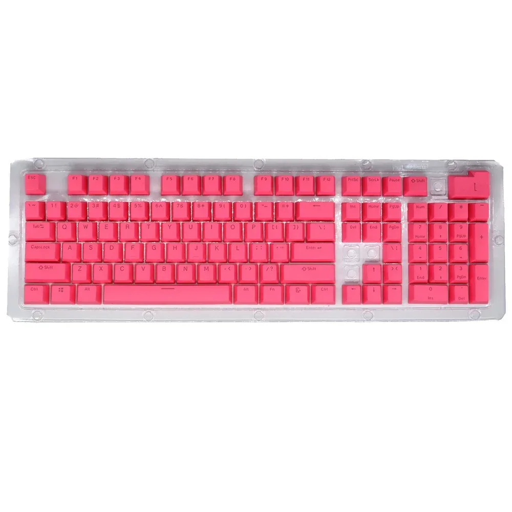 Set de 104 touches de remplacement pour clavier mécanique - PBT & ABS - Profil OEM - Double injection slide 14