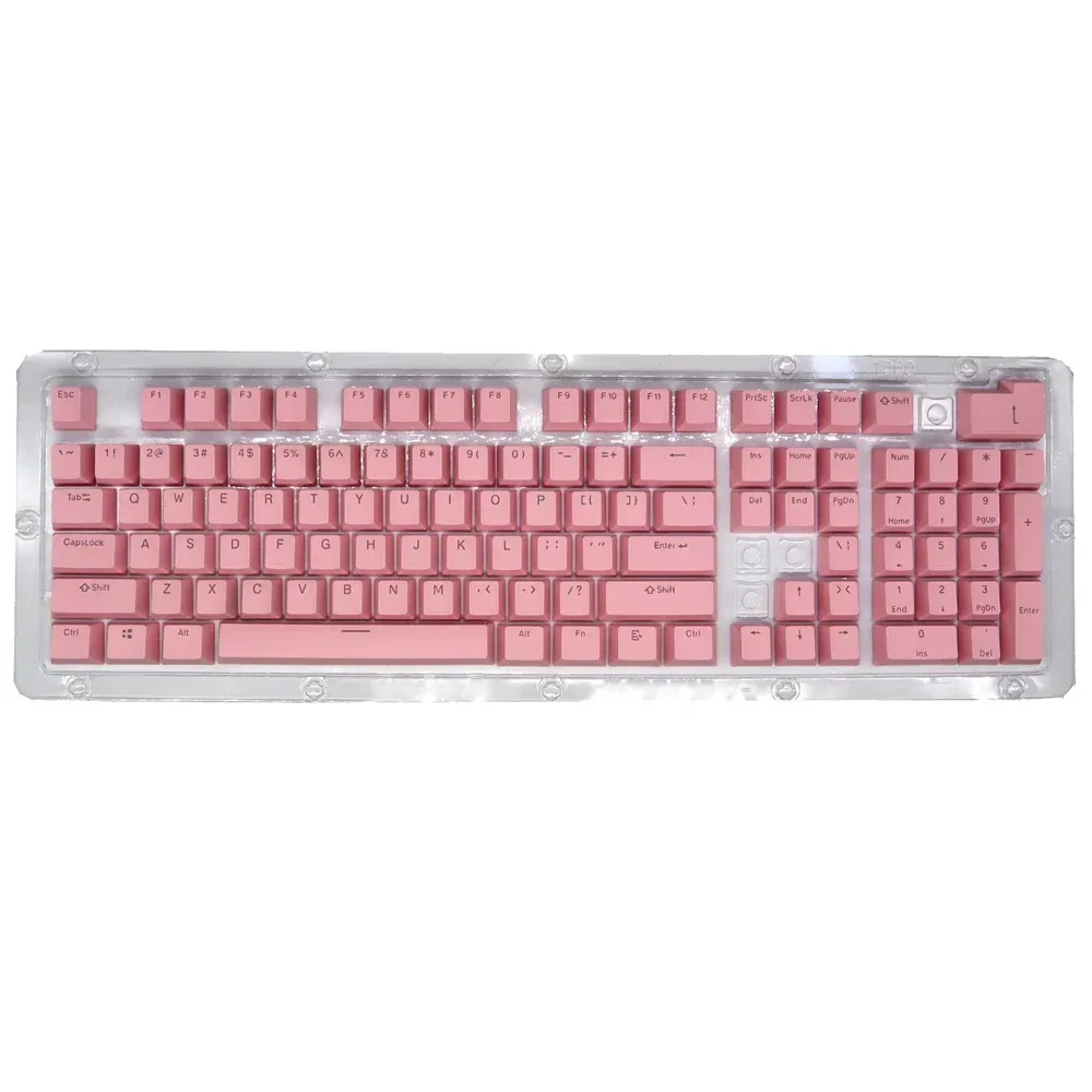 Set de 104 touches de remplacement pour clavier mécanique - PBT & ABS - Profil OEM - Double injection slide 15