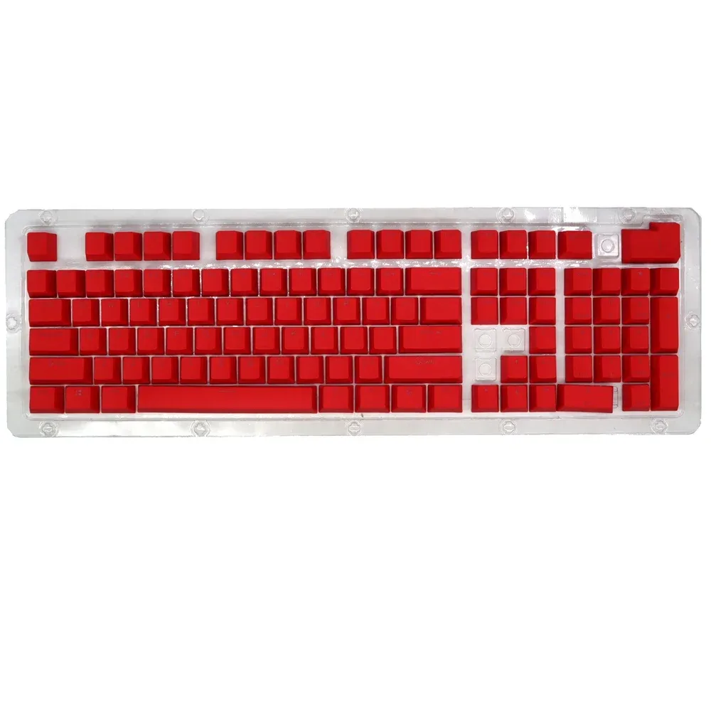 Set de 104 touches de remplacement pour clavier mécanique - PBT & ABS - Profil OEM - Double injection slide 16