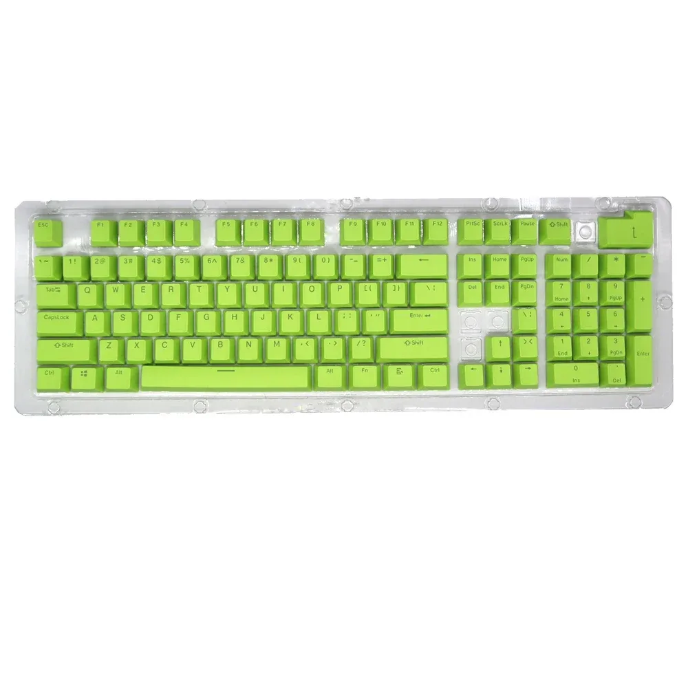 Set de 104 touches de remplacement pour clavier mécanique - PBT & ABS - Profil OEM - Double injection slide 19