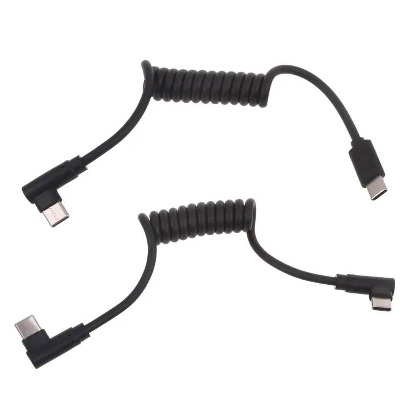 Câble USB-C spiralé haute vitesse - 10 Gbps - 3A