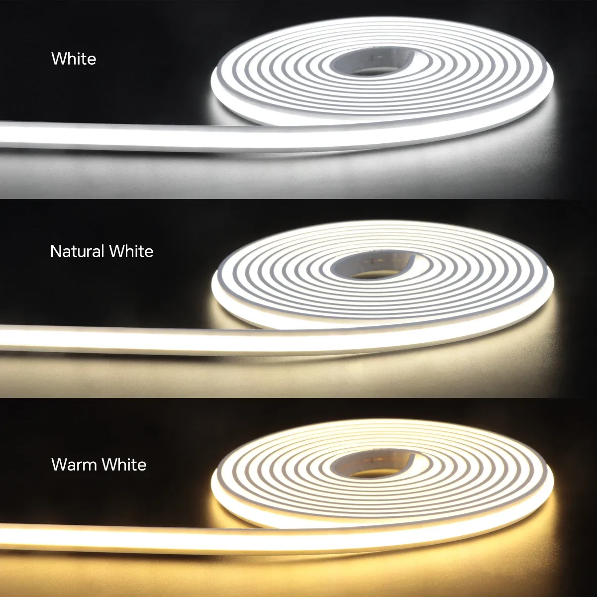 Ruban LED Néon COB WiFi Tuya Smart Life 24V en Silicone Premium, Compatible avec Alexa et Google Home - Image 6