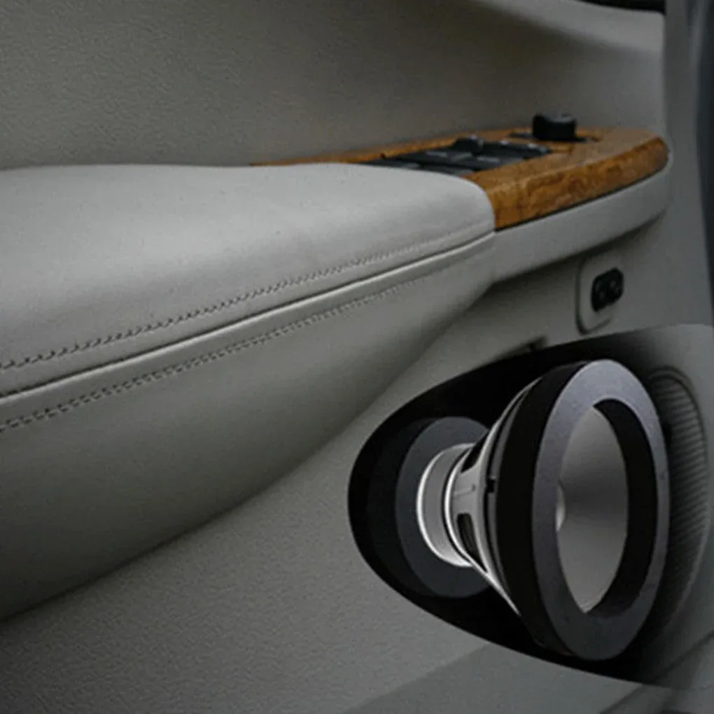 Lot de 4 mousses d'isolation acoustique pour haut-parleurs de voiture 6,5 pouces - Image 2