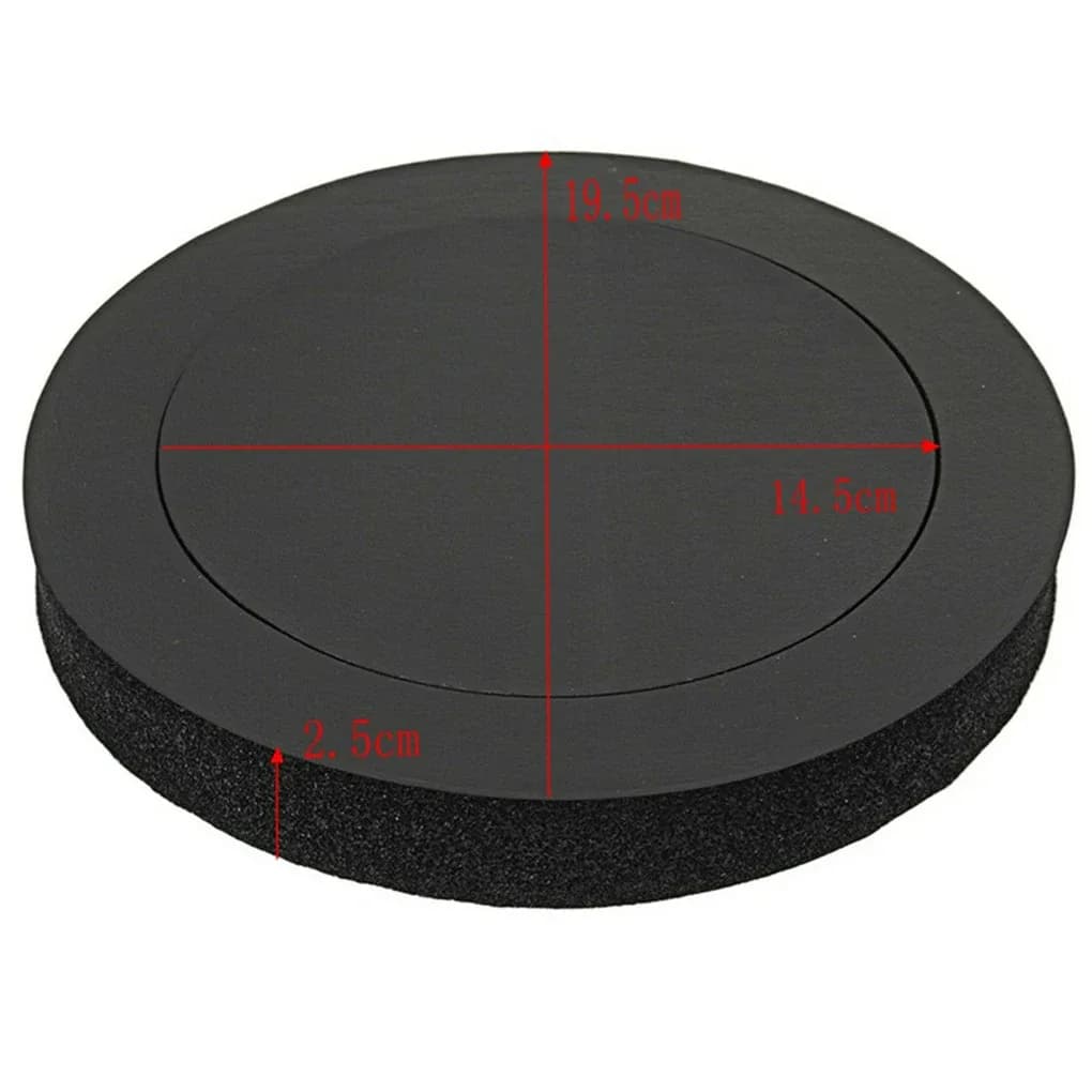 Lot de 4 mousses d'isolation acoustique pour haut-parleurs de voiture 6,5 pouces - Image 6