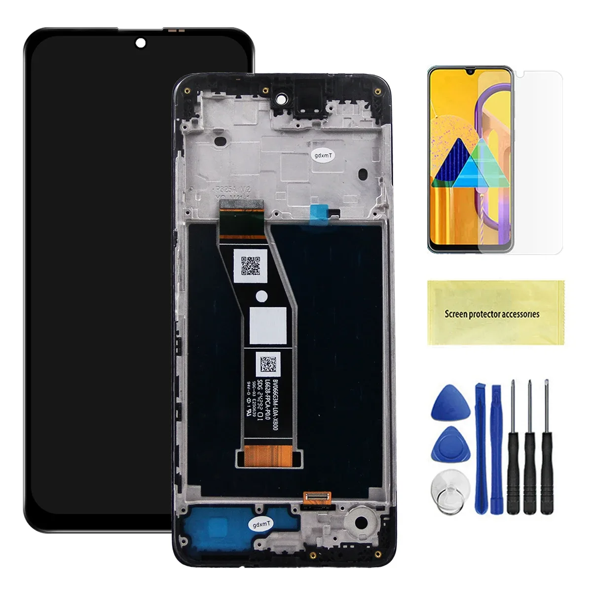 Écran LCD et Vitre Tactile avec Châssis pour Motorola Moto G24 Power (6,56") slide 8