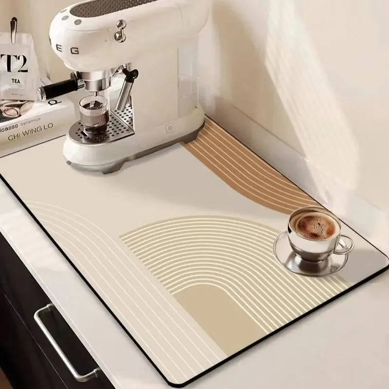 Tapis de séchage pour vaisselle super absorbant à motif floral slide 9