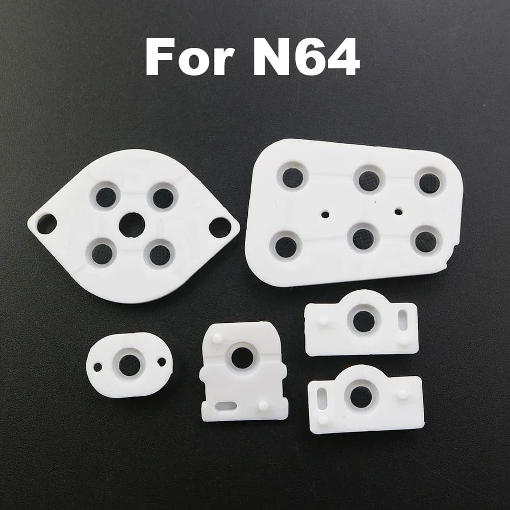 Kit de membranes conductrices en caoutchouc pour GameBoy, GBA, GBC, GBP, SFC, NDSI, NGC, NDSL, N64, 3DS et Wii slide 24