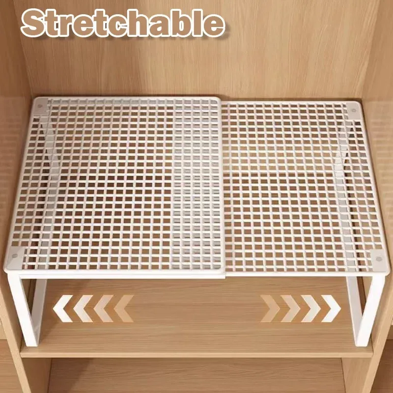 Étagère de rangement empilable et modulable pour garde-robe - Image 2