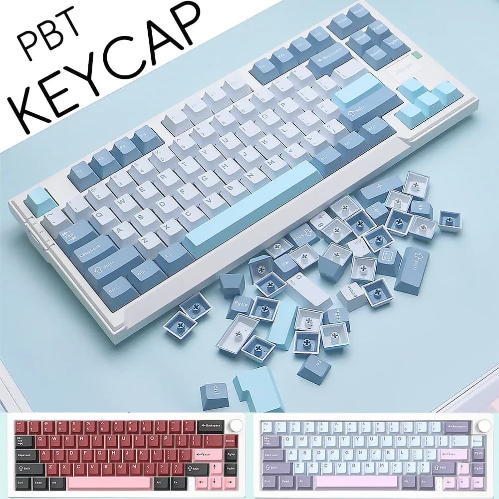 Set de 126 Touches pour Clavier Mécanique - Compatible Switch MX - Image 1