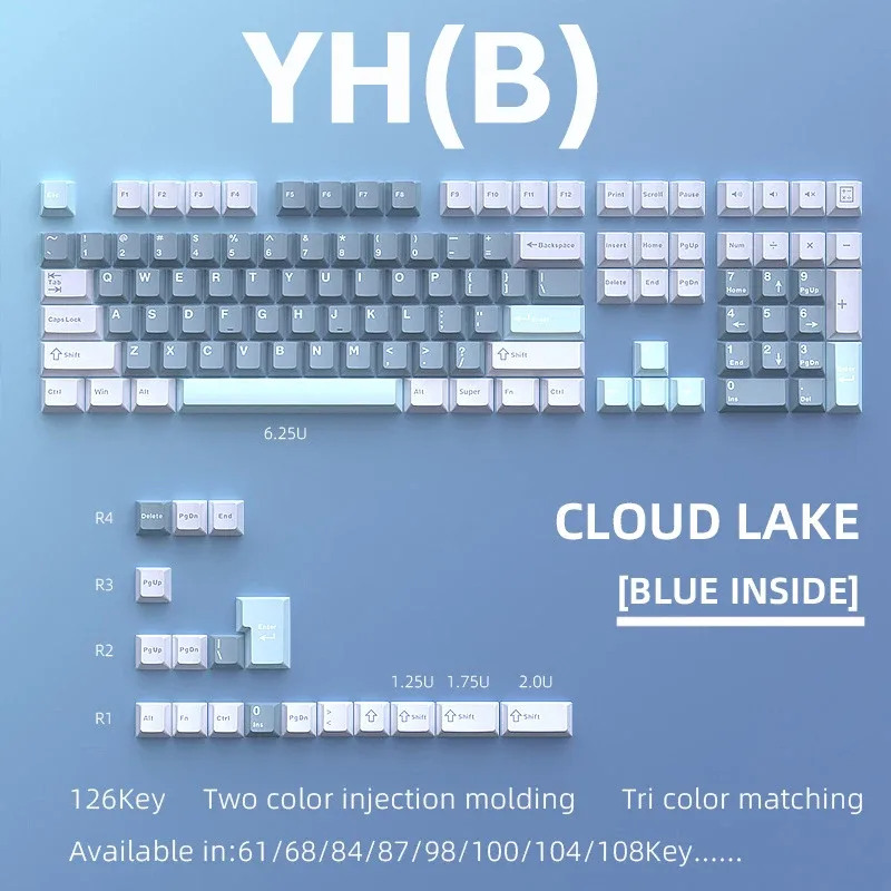 Set de 126 Touches pour Clavier Mécanique - Compatible Switch MX slide 14