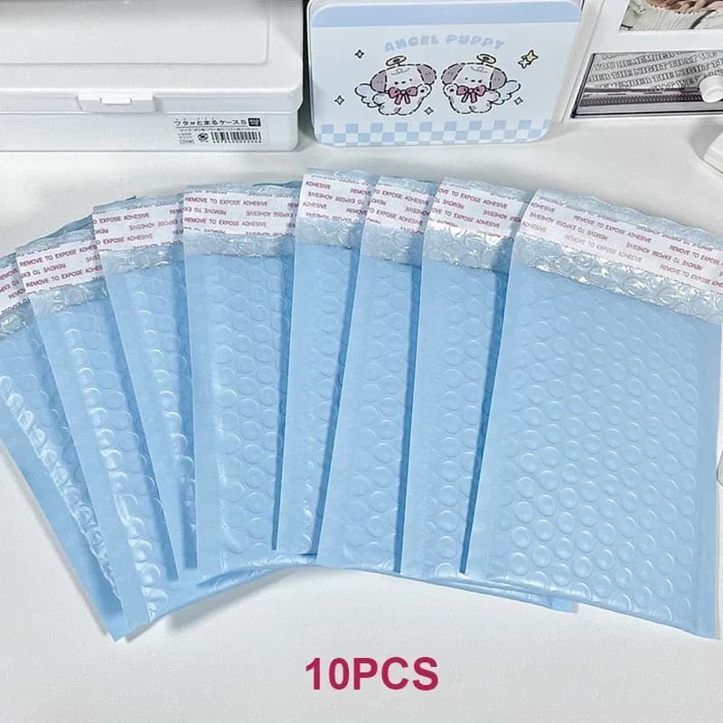 Enveloppes à bulles colorées matelassées auto-adhésives slide 8