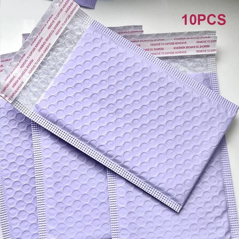 Enveloppes à bulles colorées matelassées auto-adhésives slide 7