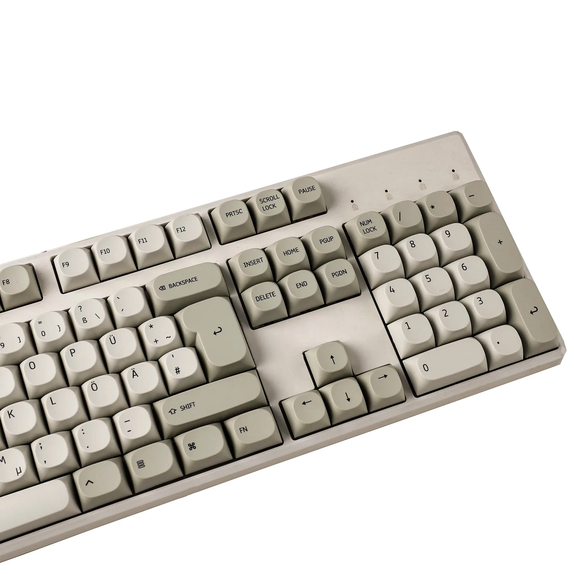 Set de 133 Keycaps PBT Profil MA Dye-Sub 9009 - AZERTY/QWERTZ Style Mac - Image 5