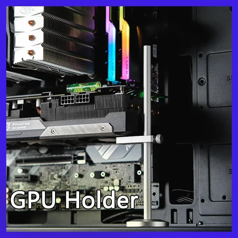 Support de carte graphique universel en aluminium GPUHOLD slide 5