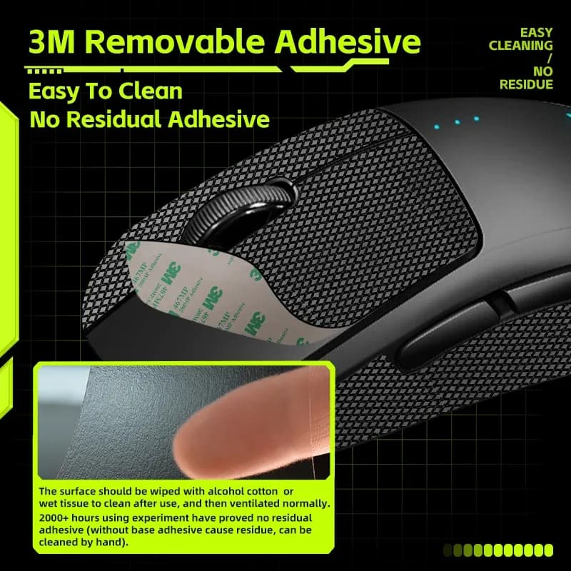 TALONGAMES - Bandes antidérapantes pour Logitech G502 et G502 X PLUS slide 6