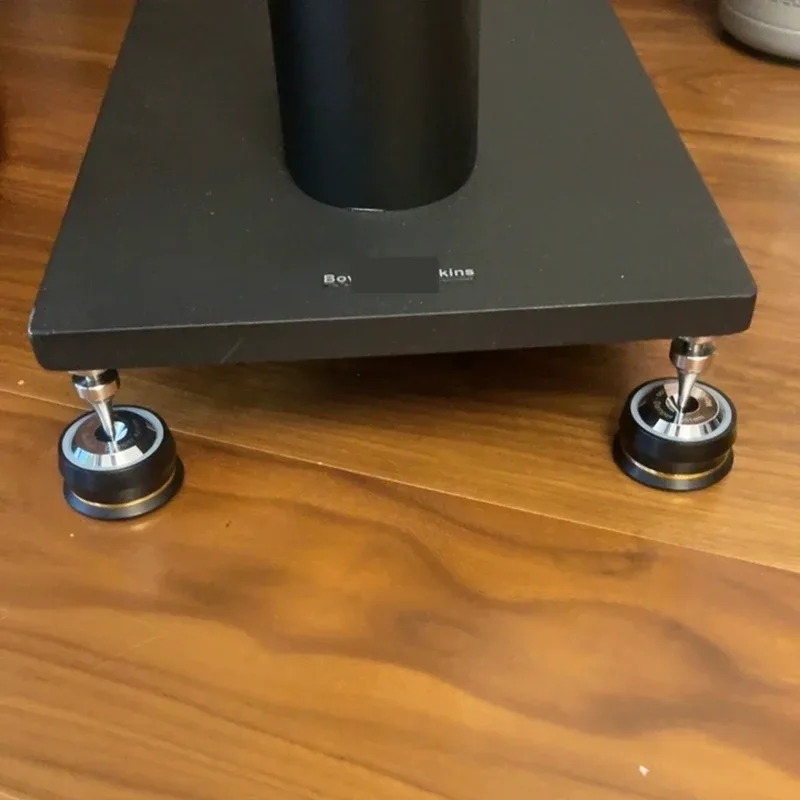 Lot de 4 pointes de découplage pour enceintes et caisson de basses Hi-Fi - Image 5