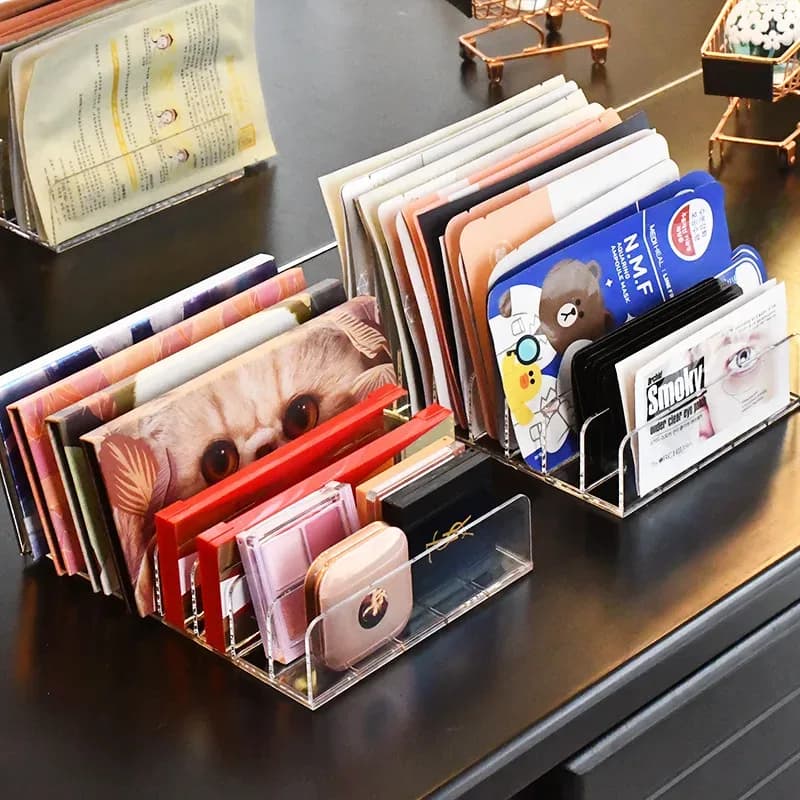 Organisateur de rangement polyvalent pour bureau, maquillage et accessoires - Image 3