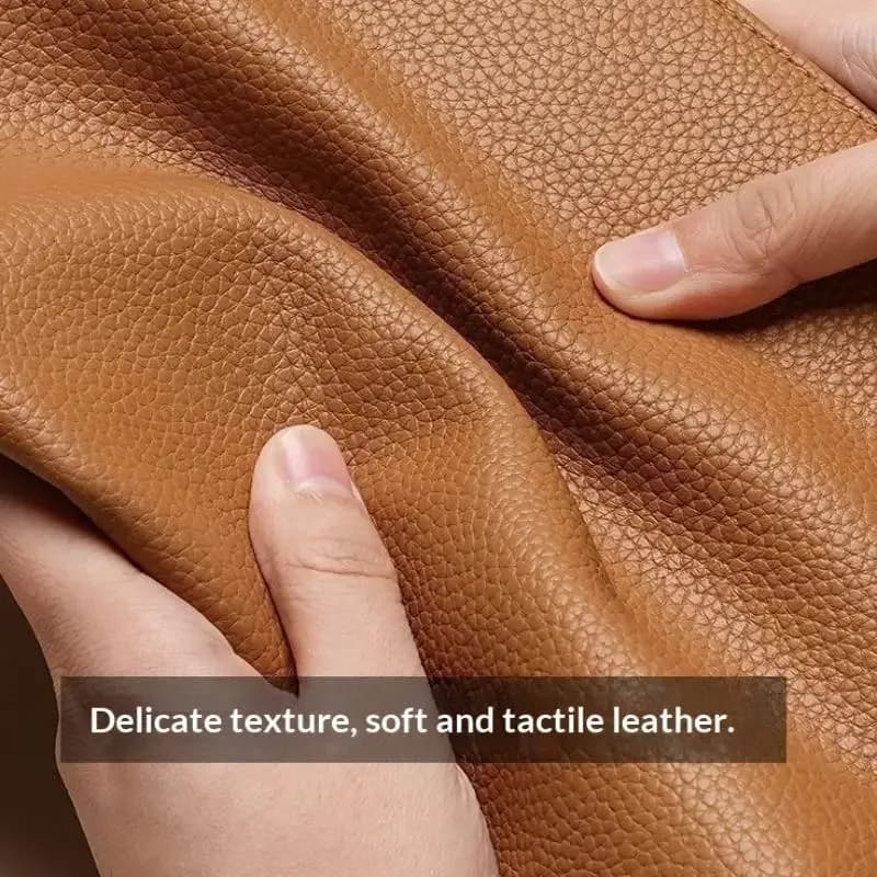 Pochette de rangement en cuir PU pour sèche-cheveux avec fermeture magnétique slide 4