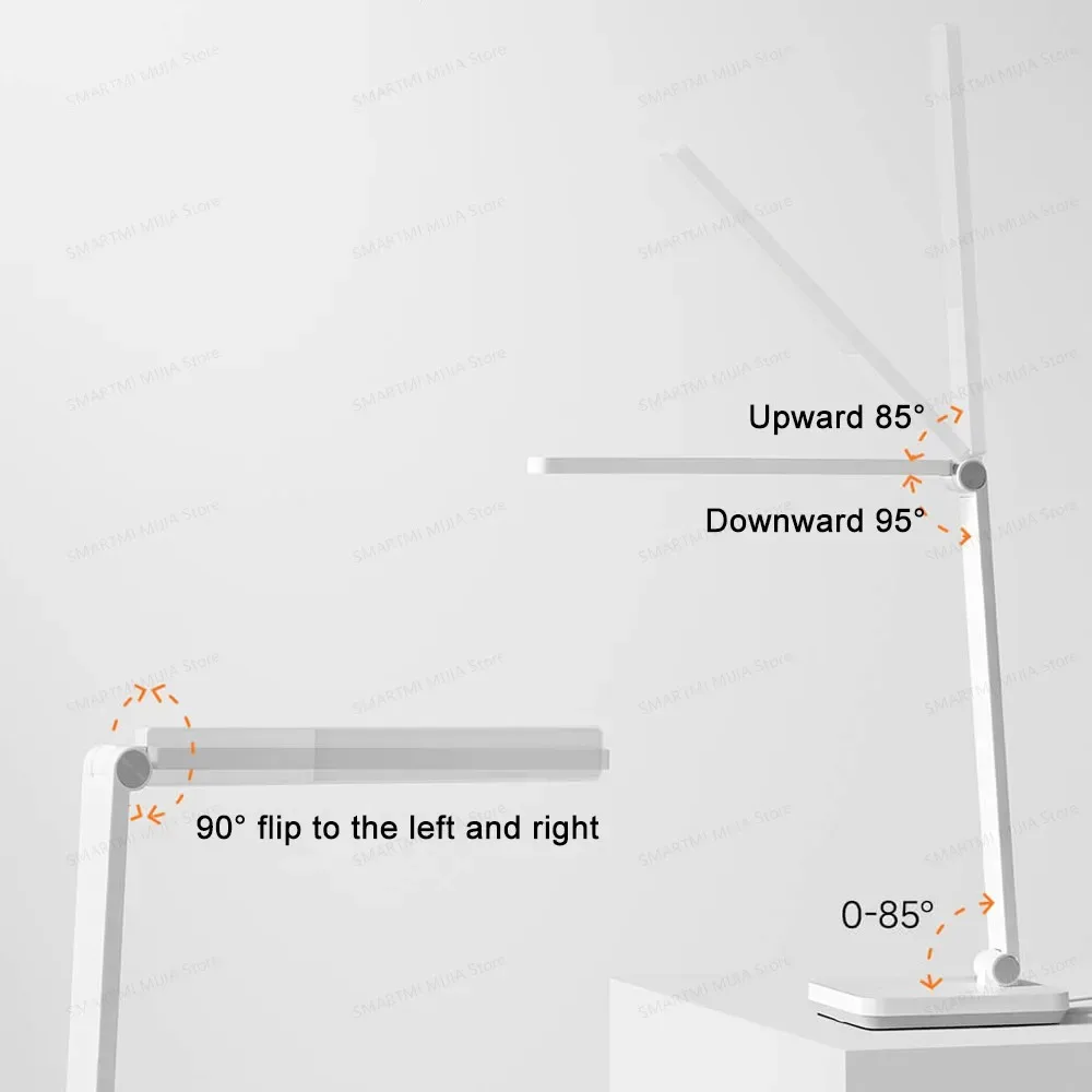 Lampe de bureau Xiaomi Mijia 2 Lite – Ra90, Protection oculaire, Bras articulé 3 axes - Image 5