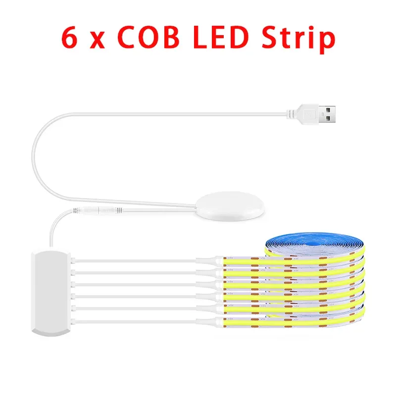 Kit Ruban LED COB USB 5V avec Variateur Tactile Invisible pour Cuisine et Placard slide 7