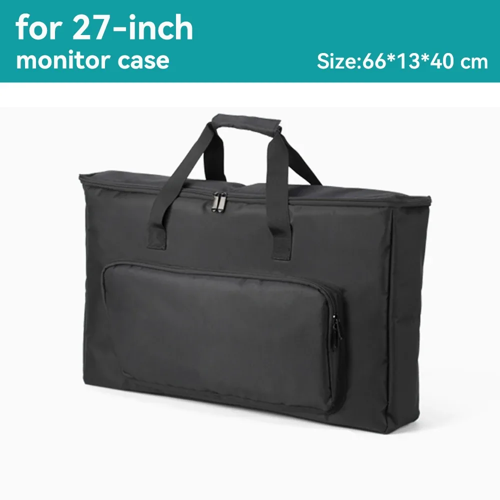 Sac de transport rembourré pour moniteur PC 24-32 pouces, imperméable et antichoc slide 9