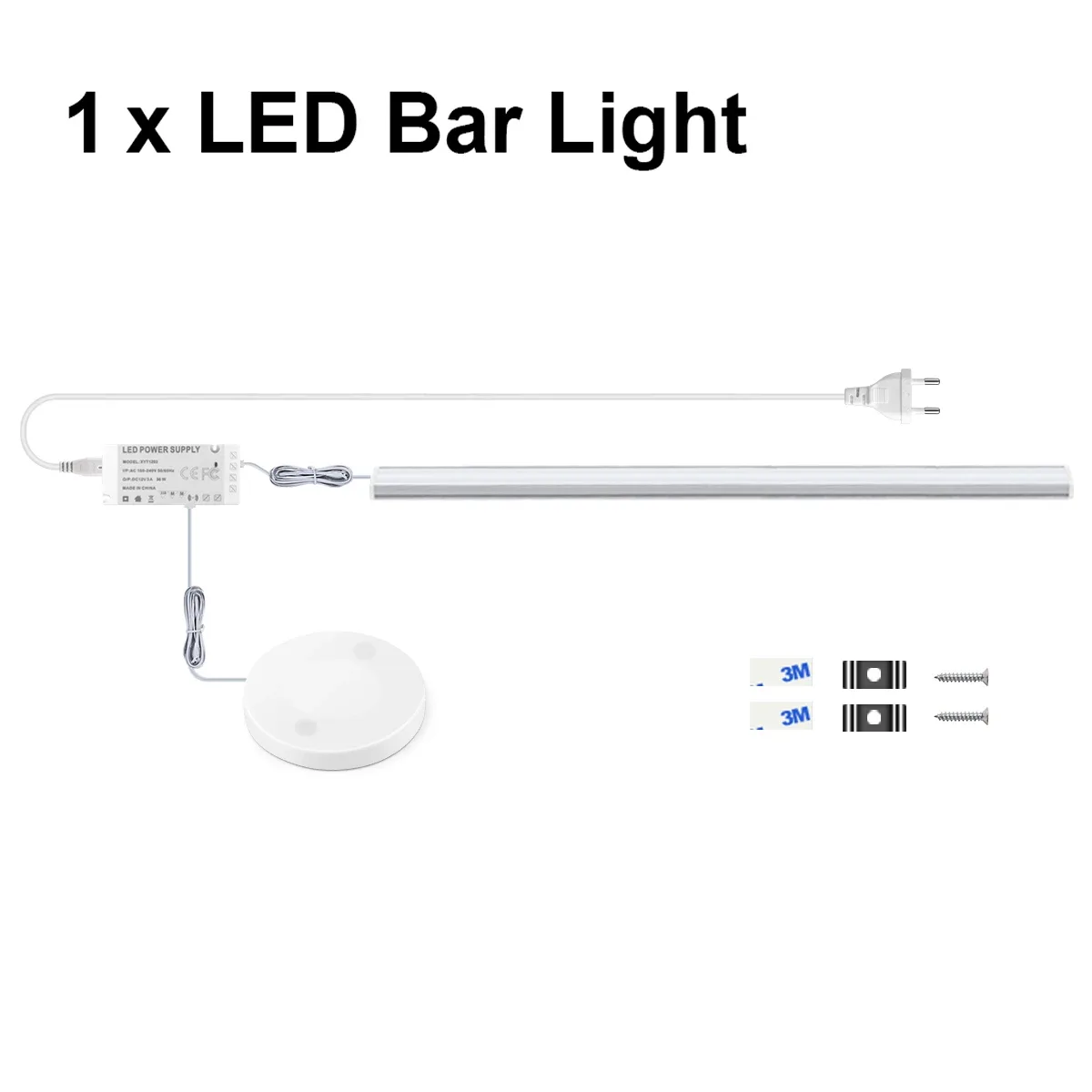 Réglette LED sans fil avec détecteur de mouvement et interrupteur tactile - Éclairage sous-meuble pour cuisine slide 9