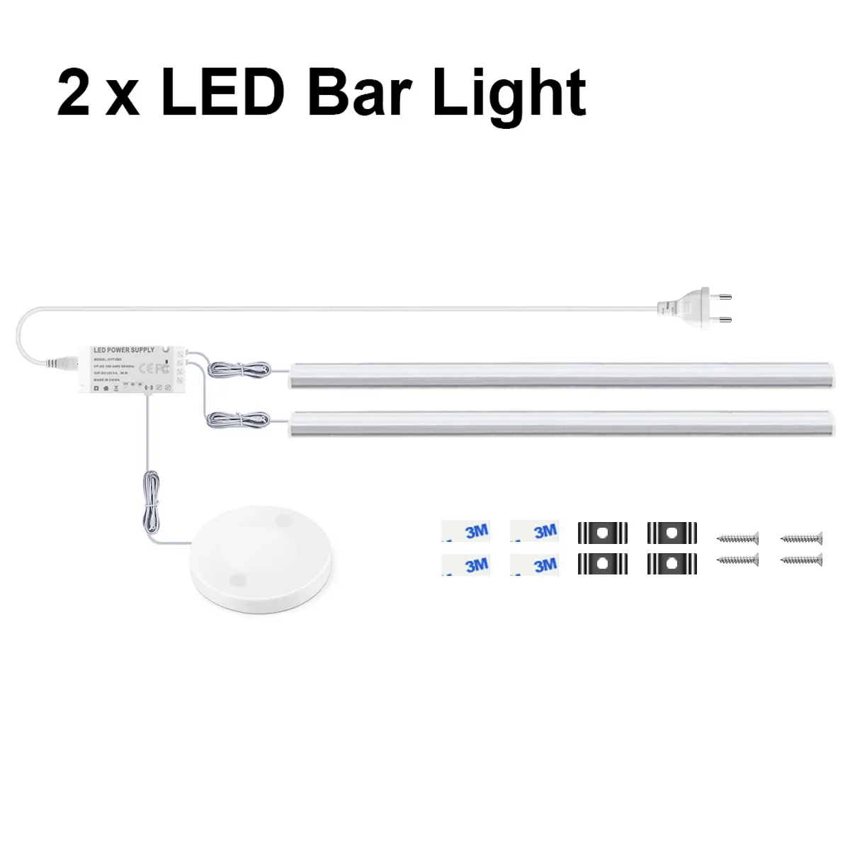 Réglette LED sans fil avec détecteur de mouvement et interrupteur tactile - Éclairage sous-meuble pour cuisine slide 8