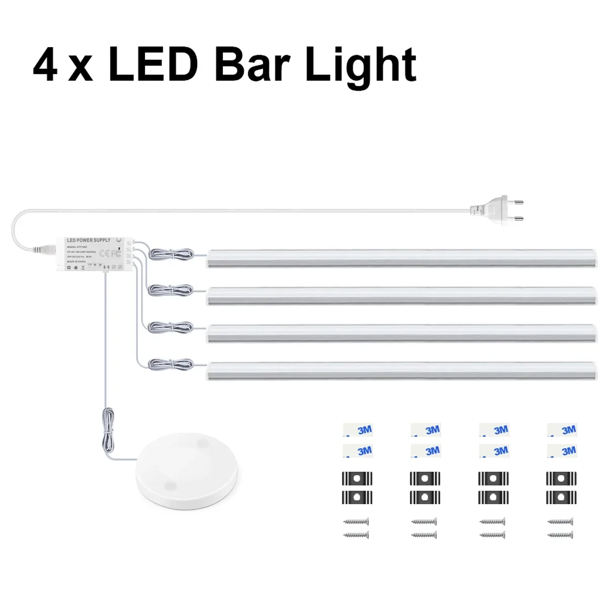 Réglette LED sans fil avec détecteur de mouvement et interrupteur tactile - Éclairage sous-meuble pour cuisine slide 12