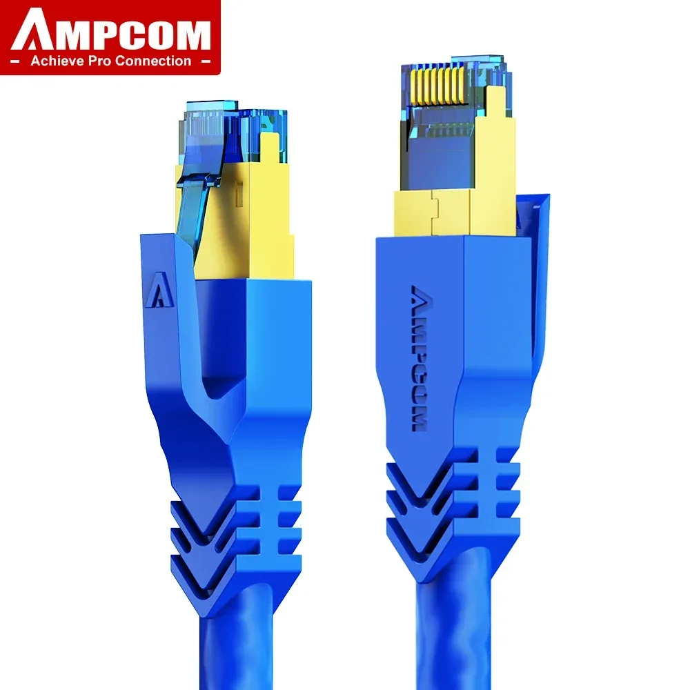 Câble Ethernet AMPCOM CAT8 40Gbps 2000MHz SFTP LSZH RJ45