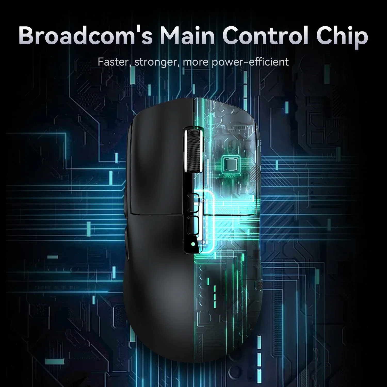 Souris Gamer X6 PAW3395 - Connexion Tri-mode avec Station de Charge Magnétique RGB slide 6