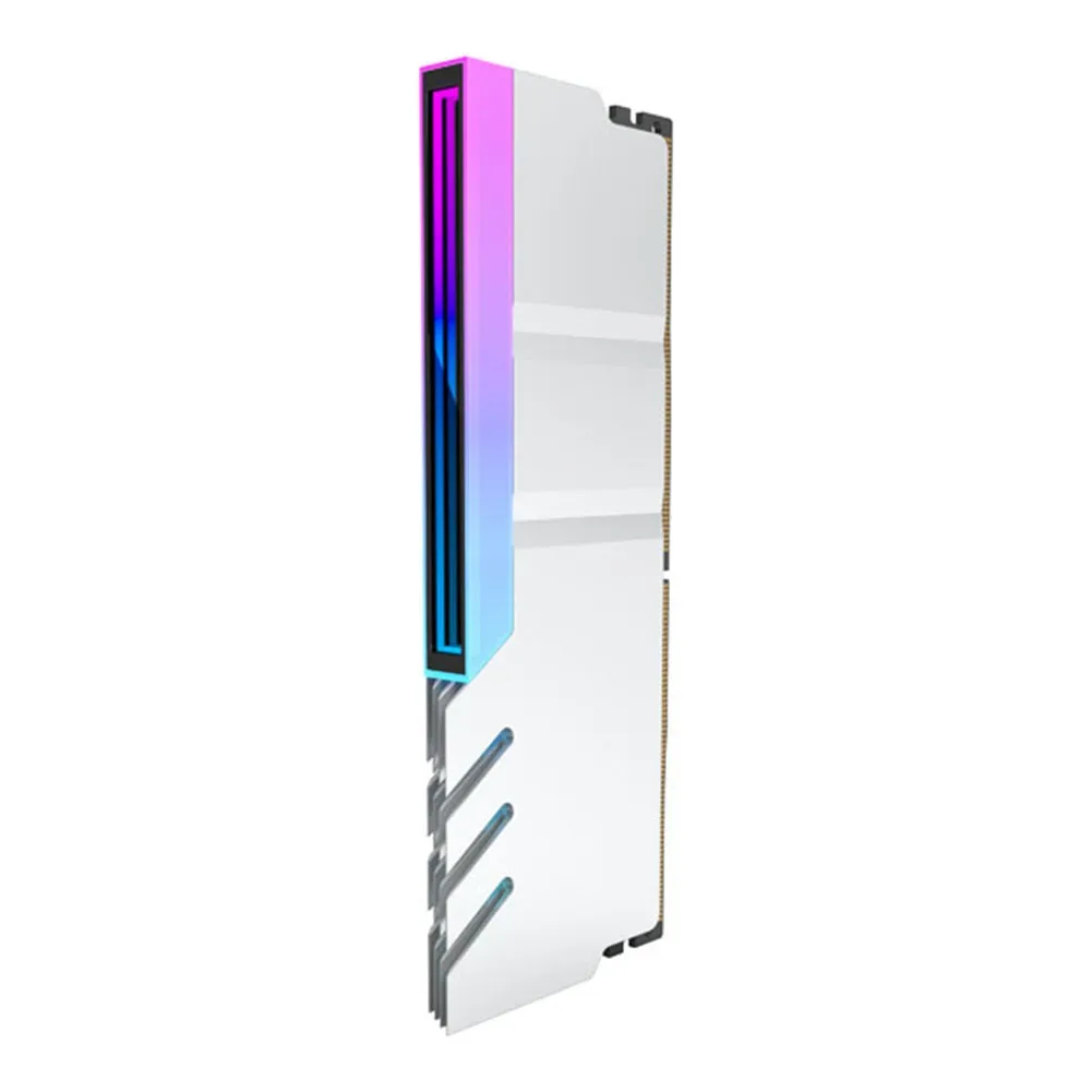 Dissipateur thermique ARGB pour RAM DDR4/DDR5 en alliage d'aluminium - Compatible AURA Sync - Image 4