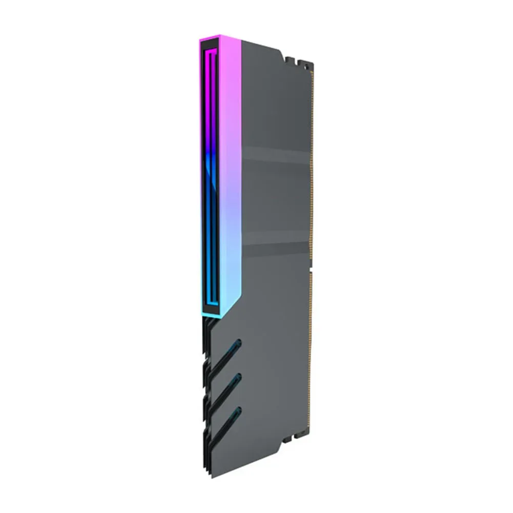 Dissipateur thermique ARGB pour RAM DDR4/DDR5 en alliage d'aluminium - Compatible AURA Sync - Image 5