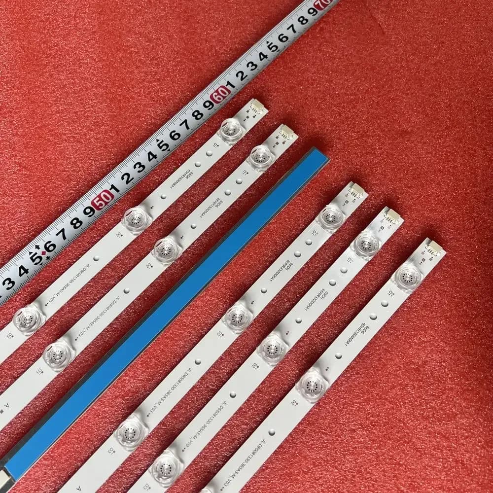Barres de Rétroéclairage LED pour TCL 65DP600 65EP661X1 65EP661 65EP660 65EP640 65P8 65S4 65S421 65S423 65S425 L65P8MUS 65P4USM 65UF1 65UD6326 slide 2
