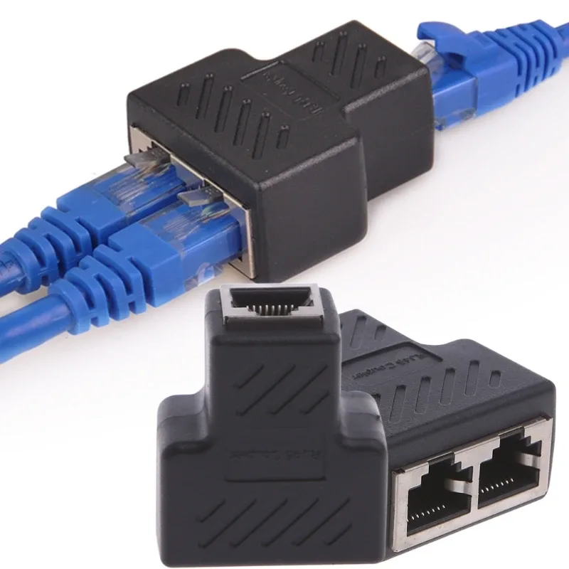 Répartiteur Ethernet RJ45 femelle vers 2 femelles - Image 3