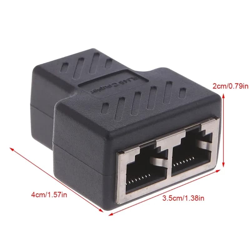 Répartiteur Ethernet RJ45 femelle vers 2 femelles - Image 6