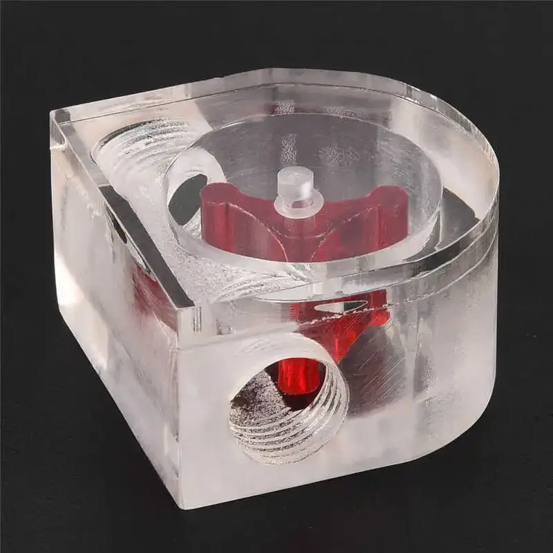 Indicateur de flux G1/4 en acrylique pour watercooling PC - Image 2