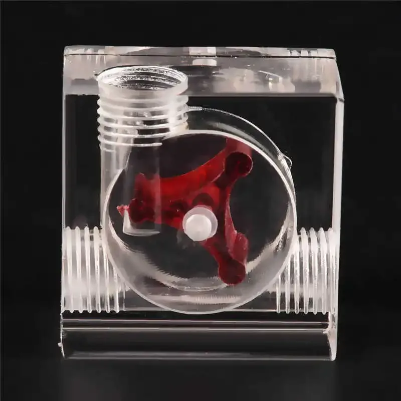 Indicateur de flux G1/4 en acrylique pour watercooling PC - Image 4
